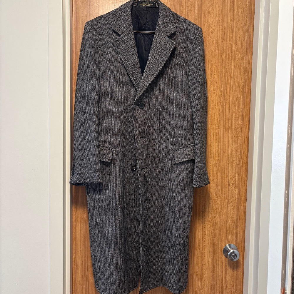 Vintage YSL 100% wool coat